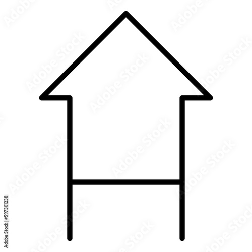 House on stilts icon