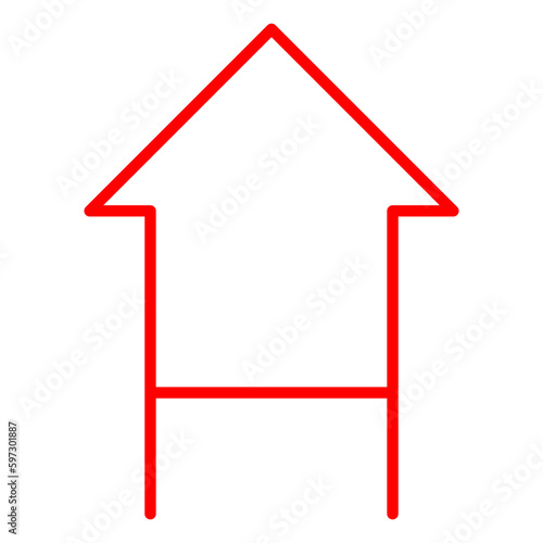 House on stilts icon