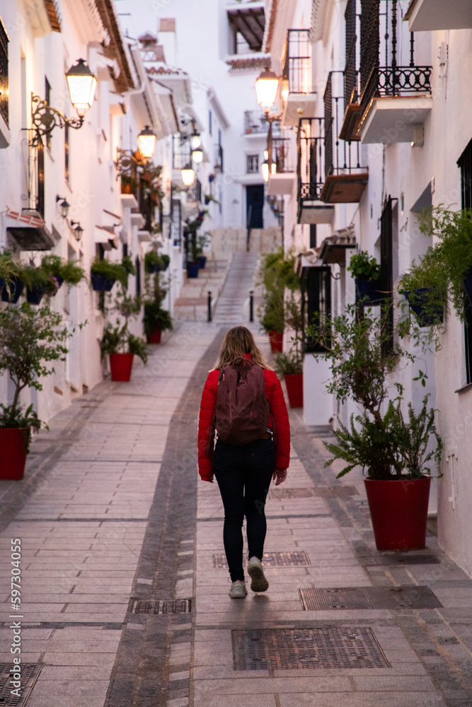 picturesque village of Mijas. Costa del Sol, Andalusia, Spain picturesque village of Mijas. Costa del Sol, Andalusia, Spain