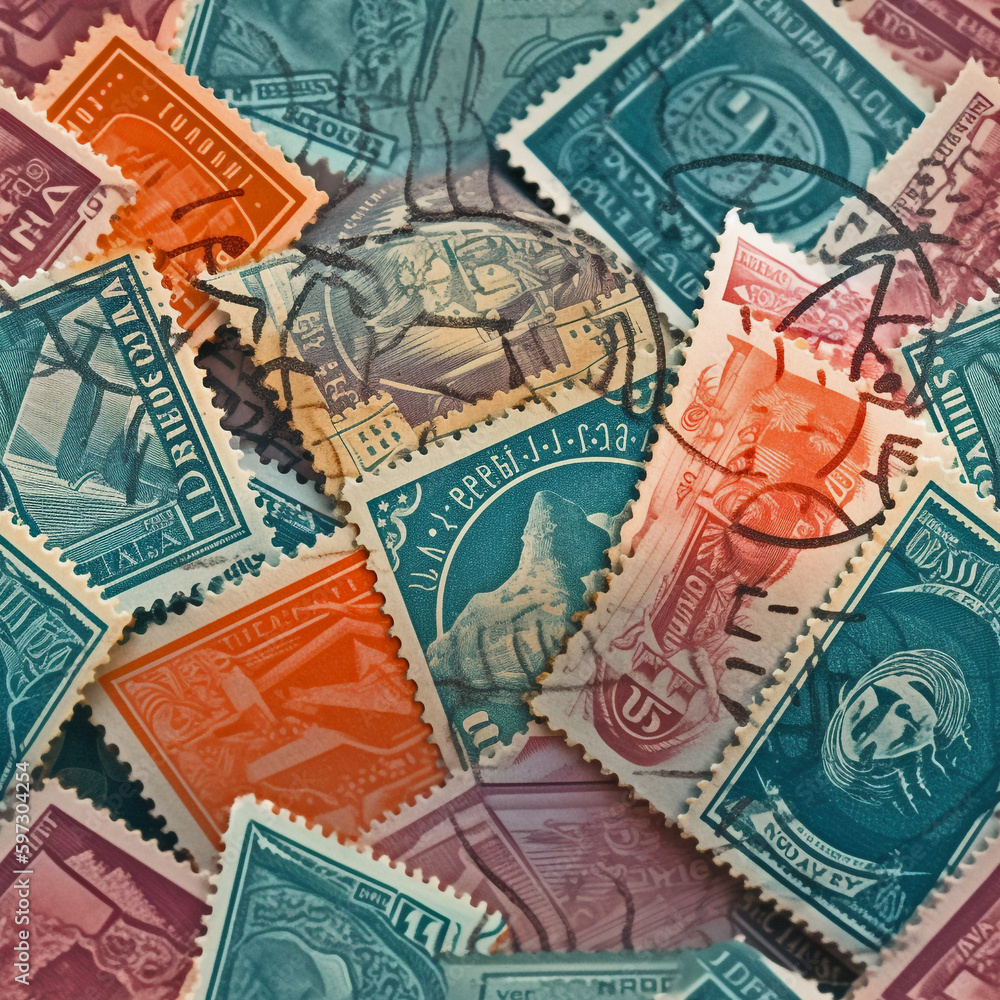 Obraz premium MOZANI STUDIO Obsessed with Paper STAMPS!