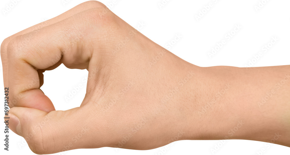 Human hands are holding or showing round Human hands are holding or showing round