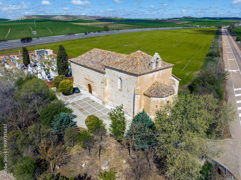 Hermitage of our lady of Castilians in Mota del Marques