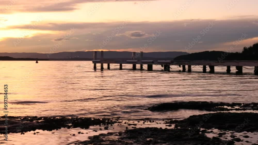 Murrays beach Lake Macquarie sunset panning of Jetty and beach as 4k.
Murrays beach Lake Macquarie sunset panning of Jetty and beach as 4k.