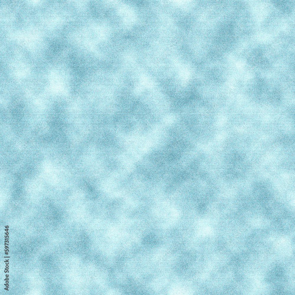 Pastel cyan blue velvet seamless texture pattern. Luxury crushed velvet or felt repeat background. Light fabric asset for concept, collage, and fashion design.