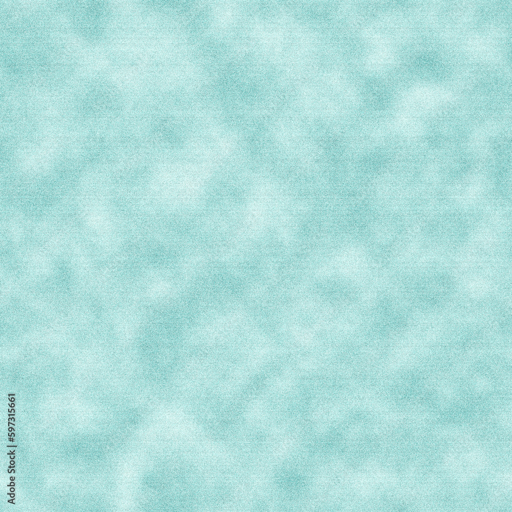 Pastel cyan blue velvet seamless texture pattern. Luxury crushed velvet or felt repeat background. Light fabric asset for concept, collage, and fashion design.