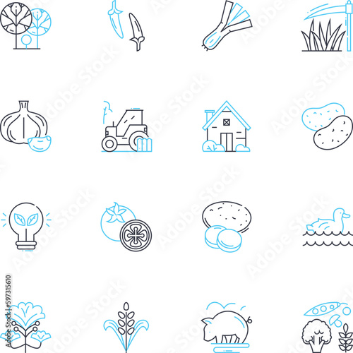 Alternative medicine linear icons set. Acupuncture, Ayurveda, Chiropractic, Cupping, Meditation, Aromatherapy, Naturopathy line vector and concept signs. Herbalism,Hypnotherapy,Reiki outline