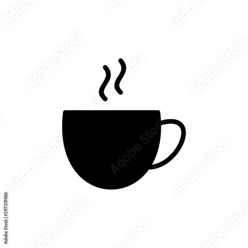 Cup coffee icon vector. coffee cup icon. mug