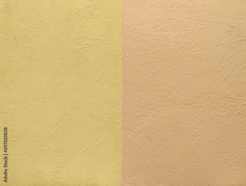 Fototapeta premium Two color abstract background yellow and pink for your message or posting
