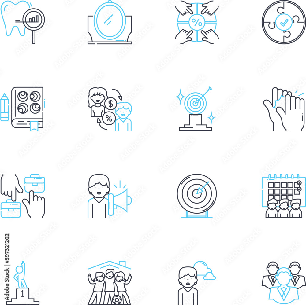 User Experience linear icons set. Empathy, Intuitive, Navigation, Interaction, Feedback, Frustration, Conversion line vector and concept signs. Usability,Accessibility,Satisfaction outline User Experience linear icons set. Empathy, Intuitive, Navigation, Interaction, Feedback, Frustration, Conversion line vector and concept signs. Usability,Accessibility,Satisfaction outline