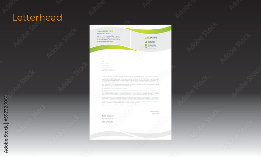 letterhead creation for any use