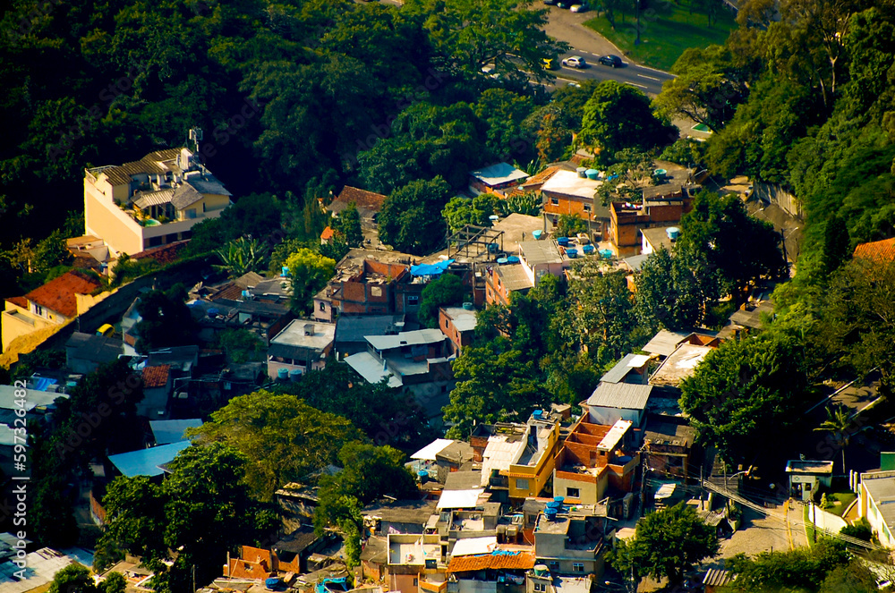Fototapeta premium Favela - Rio de Janeiro - Brazil