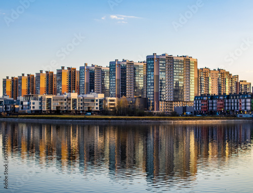 country skyline at night