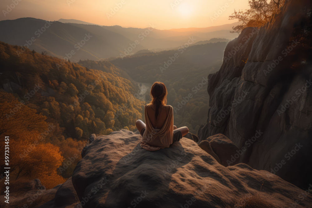 Discover serenity with this clipart of a woman meditating in nature, balancing her mind through practiced yoga. Discover serenity with this clipart of a woman meditating in nature, balancing her mind through practiced yoga.