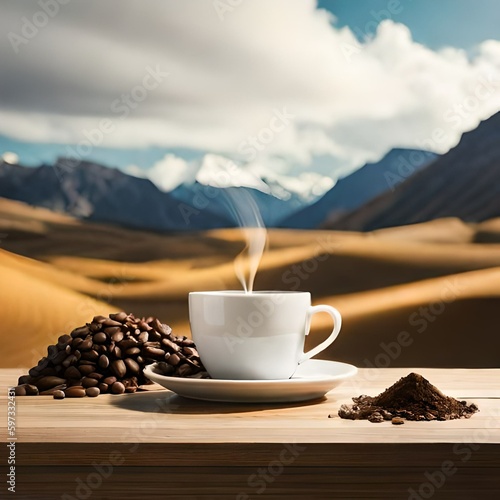 How the Aroma of Roasted Coffee Beans and Smoky Cafe- Coffee. Whiffs Create a Perfect Cup of Joe: Exploring the Art and Science of Brewing Coffee with Freshly Ground Beans and Rich Smoke Notes