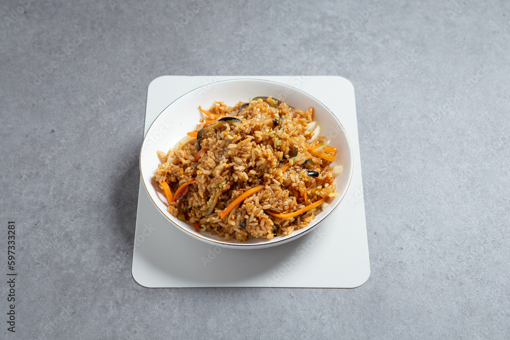 Spicy Vegetable Fried Rice Spicy Vegetable Fried Rice