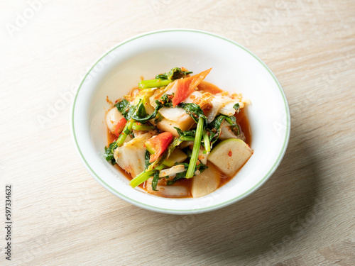Watery Kimchi, young radish kimchi