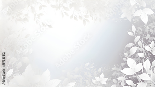 白の壁紙 背景 | Generative AI