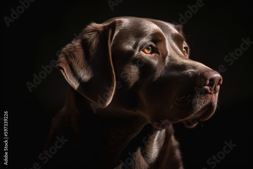 Portrait of a Labrador Retriever © NikoG