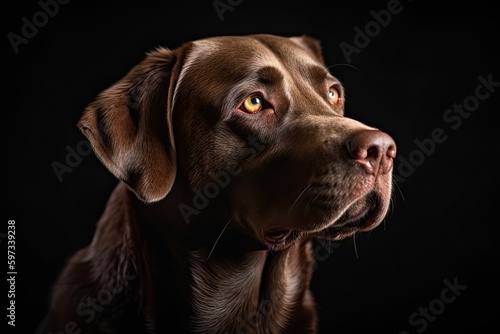Portrait of a Labrador Retriever © NikoG