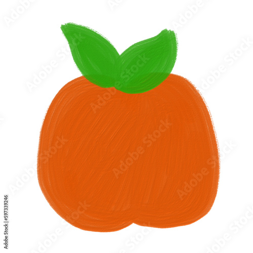 pumpkin isolated on white