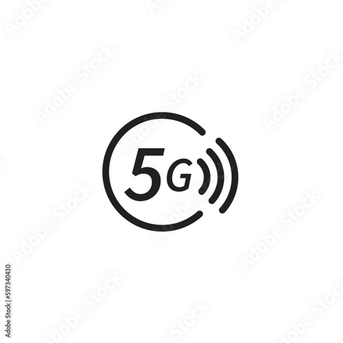 5g icon symbol vector internet icon svg for banner logo web  icon - svg file