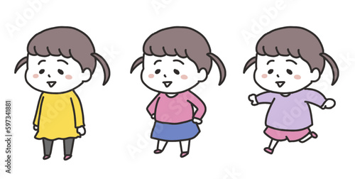 3歳くらいの女の子