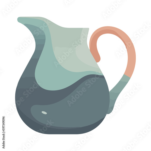 ceramic jug with handle
