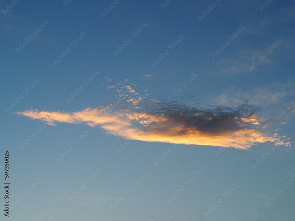 sky with clouds in the evening. sky clouds rain. sky with clouds in the evening. sky clouds rain.