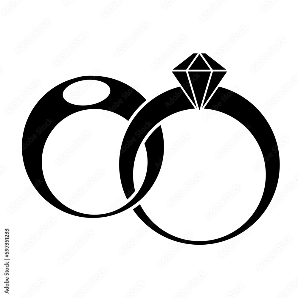 diamond ring icon diamond ring icon