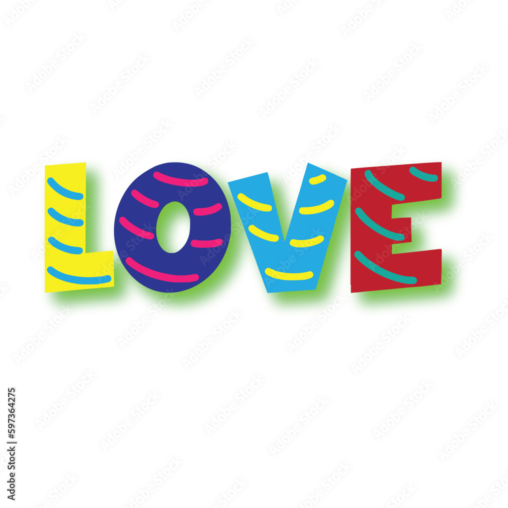 Love Typography Sublimation Design Love Typography Sublimation Design