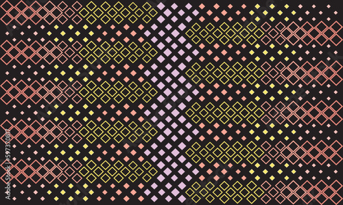 Wallpaper Mural Seamless abstract geometric pattern. for wallpaper wrapping, pattern filling, web background, texture. Vector Illustration. Torontodigital.ca