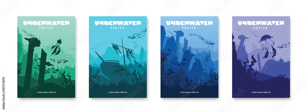 Underwater Poster Set