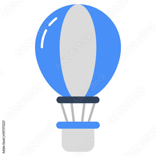 Premium download icon of hot air balloon 