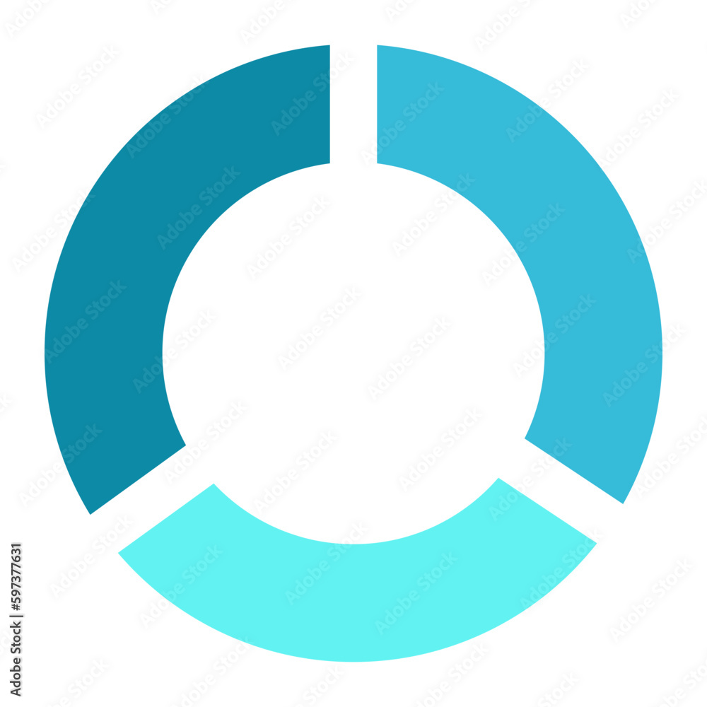 Blue Circle Chart-04 Blue Circle Chart-04