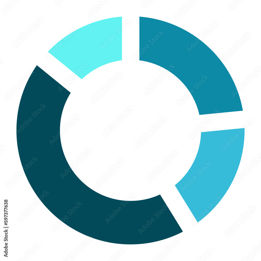 Blue Circle Chart-09 Blue Circle Chart-09