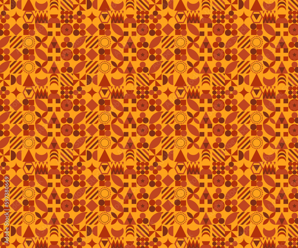 Flat mosaic pattern design Flat colorful geometric mosaic tiles pattern design Flat mosaic pattern design Flat colorful geometric mosaic tiles pattern design