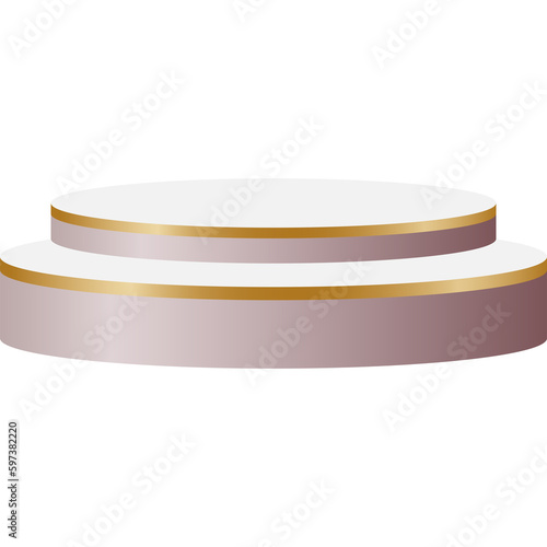 3D Vector Podium