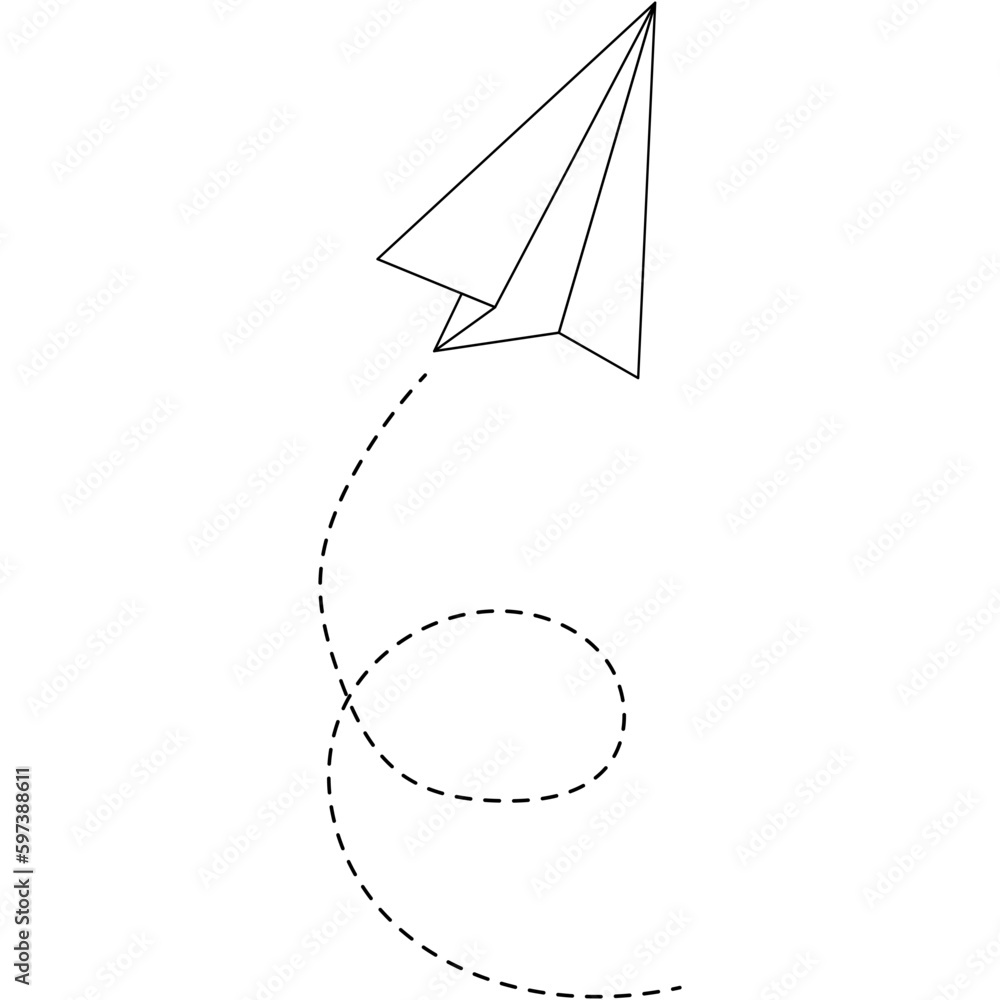 Fototapeta premium Paper Airplane