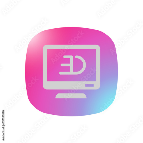 GlitchTV - Pictogram (icon) 