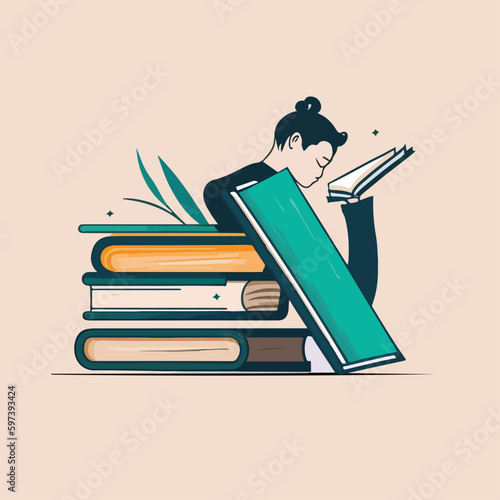 
Amazing and attractive image for book day AI-Generated
