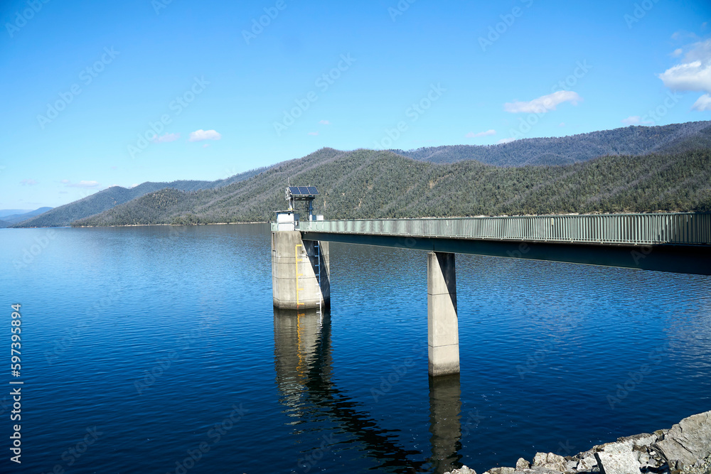The intake Tower Structure for Talbingo Dam and Tumut 3 Pumped Hydroelectric Power Station, 