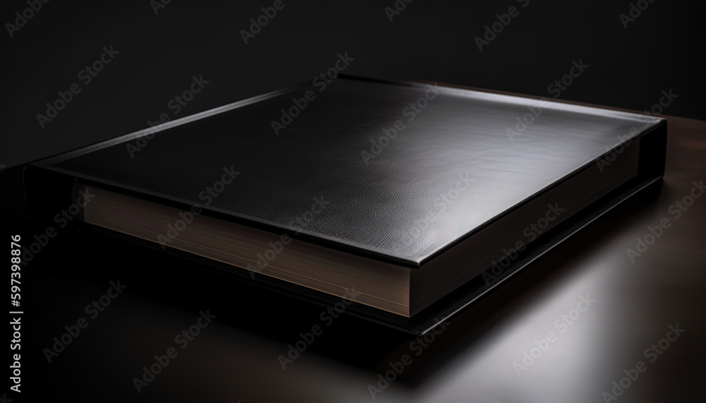 Luxurious Album Cover Design with Top View of Deluxe Photo book Luxurious Album Cover Design with Top View of Deluxe Photo book