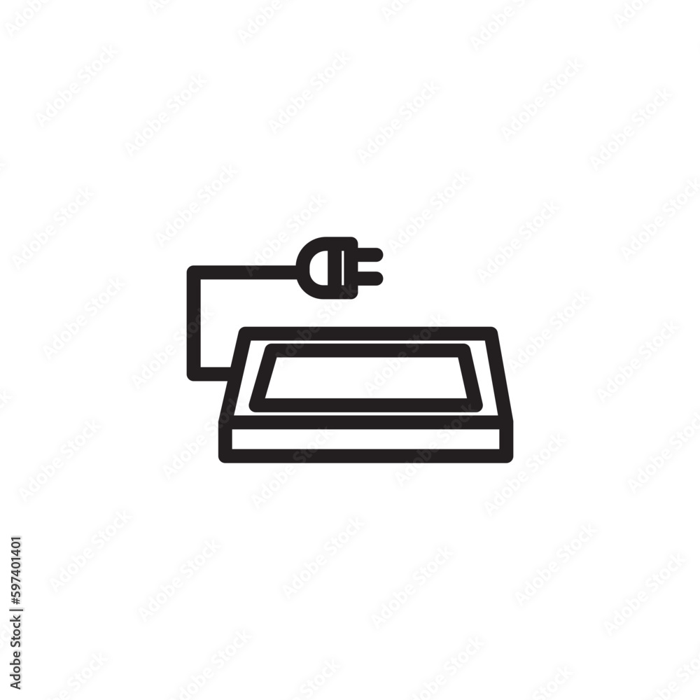 Dog Electric Heated Outline Icon Dog Electric Heated Outline Icon