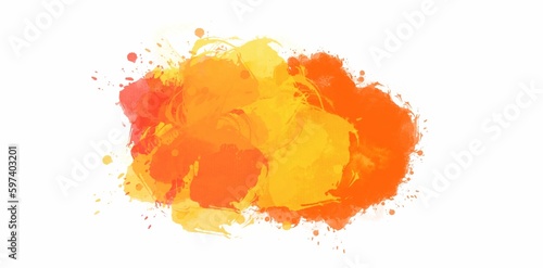 abstract watercolor background with splashes