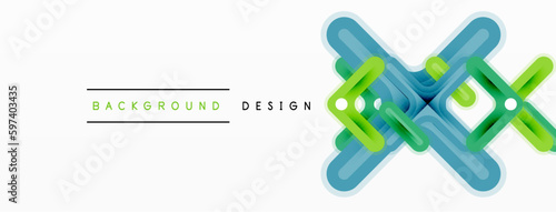 Cross line background minimal geometric template. Design for wallpaper, banner, background, landing page, wall art, invitation, prints, posters