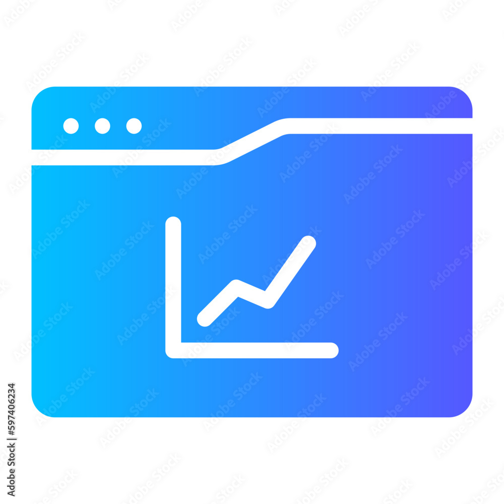 data analytics gradient icon data analytics gradient icon