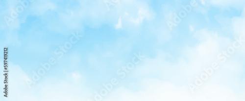 Cloud background summer. Cloud spring. Beautiful cloud with blue sky nature background