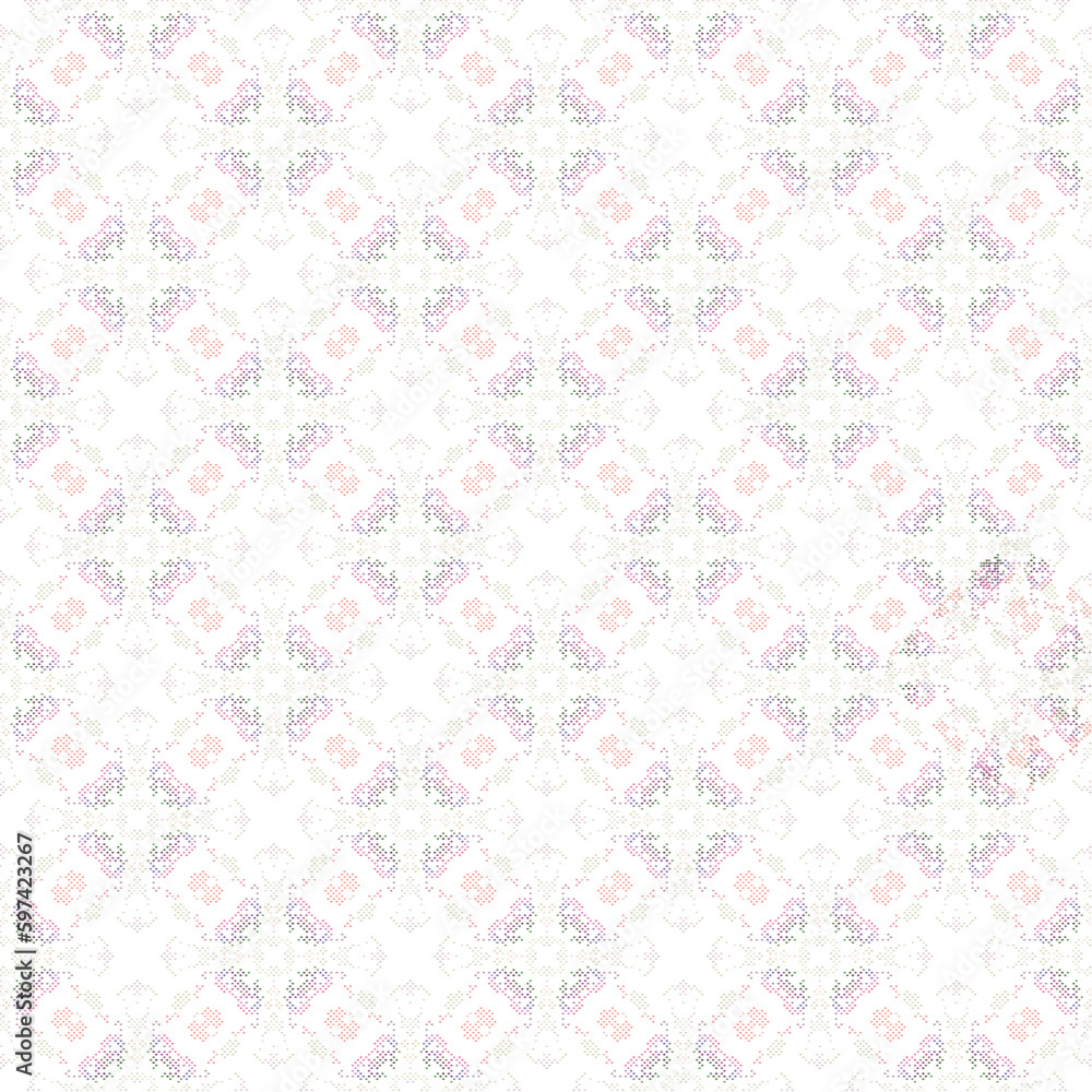 Decorative background made of small dotes. The rich decoration of abstract patterns for construction of fabric or paper.
Decorative background made of small dotes. The rich decoration of abstract patterns for construction of fabric or paper.