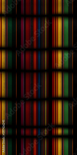 Wallpaper Mural Blanket Stripes Seamless, cinco de mayom, black backgraund, generativ ai Torontodigital.ca