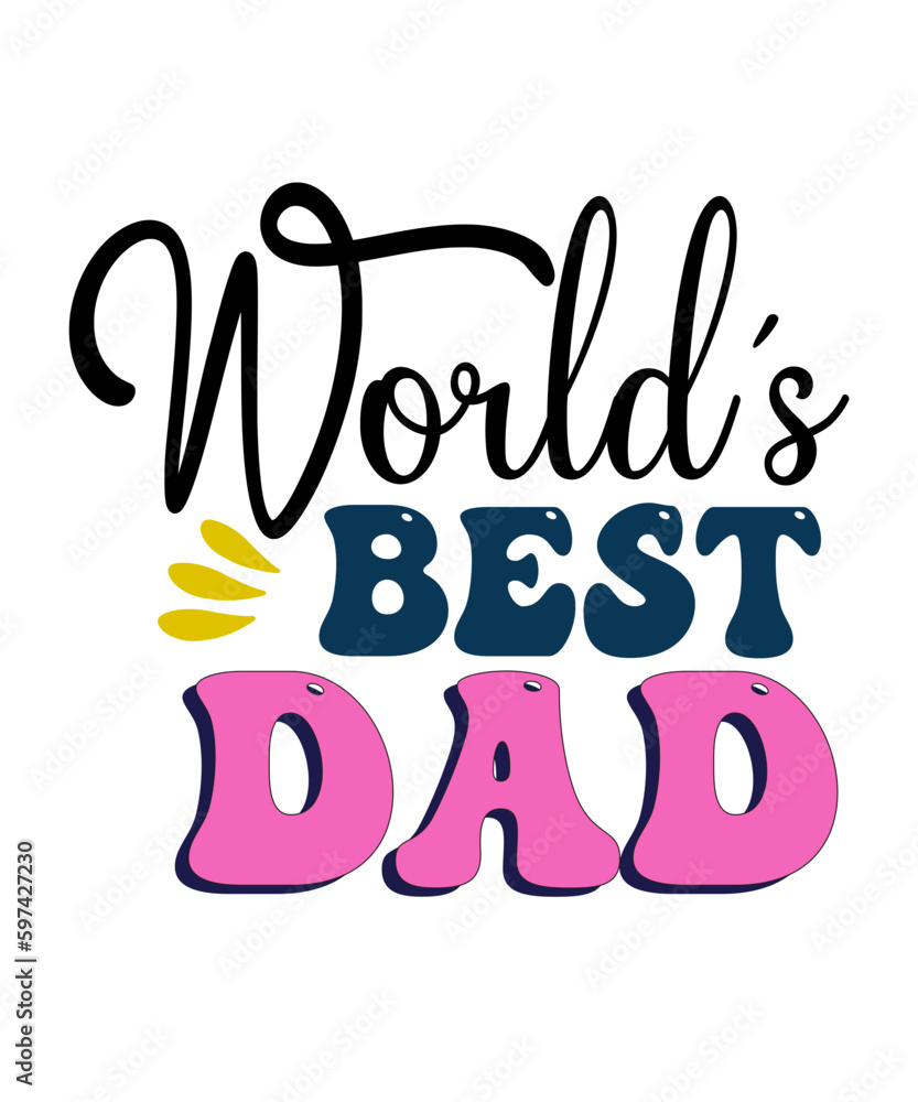 Retro Father's Day SVG Bundle, Father's Day Svg, Dad SVG, Daddy, Best Dad SVG, Gift for Dad Svg, Retro Papa Svg, Cut File Cricut, Silhouette